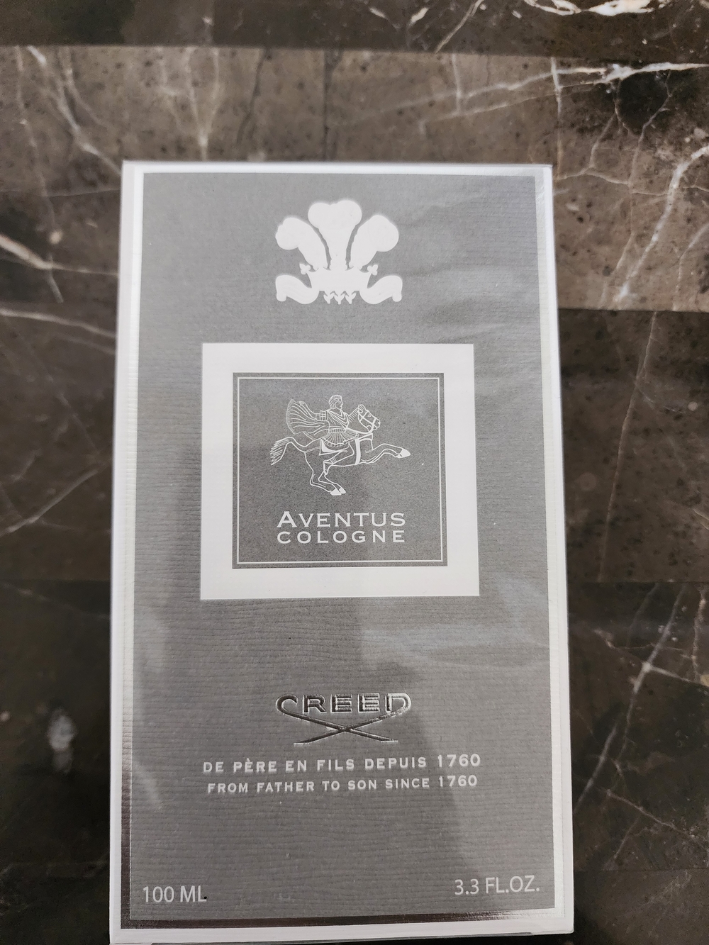 Creed Aventus Cologne - Gray and White Box